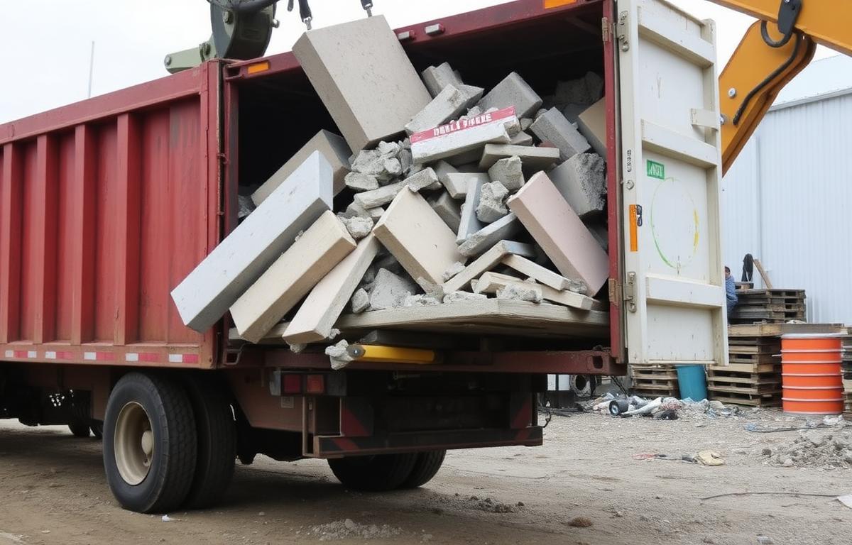 Concrete & Heavy Debris Dumpster Rentals
